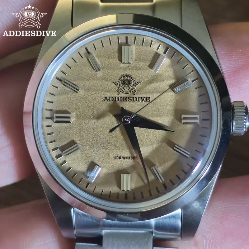 Electronics Gadgets For Men - ADDIESDIVE Sand Dial Men Watch Domed