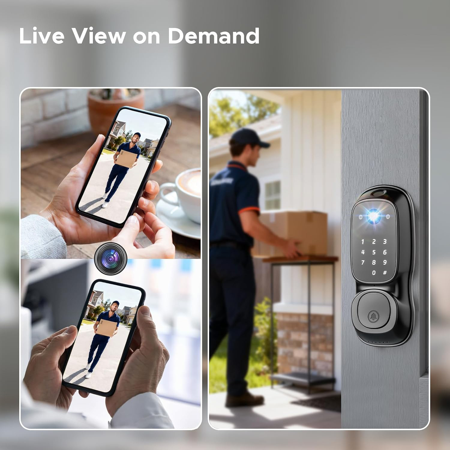 Tuya Wifi Smart Door Lock ‎Cam - đánh giá và giá Electronics & Gadgets Icon