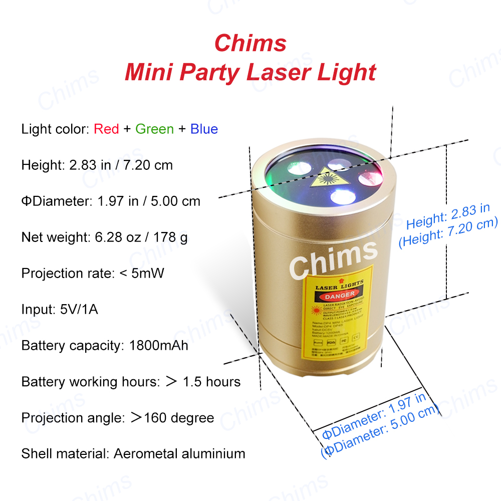 Chims Mini Đèn Laser Di Động S - đánh giá và giá Mini Projector Portable