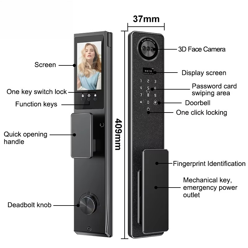 Tuya WiFi Smart Door Lock, Hom - đánh giá và giá Electronics & Gadgets Icon