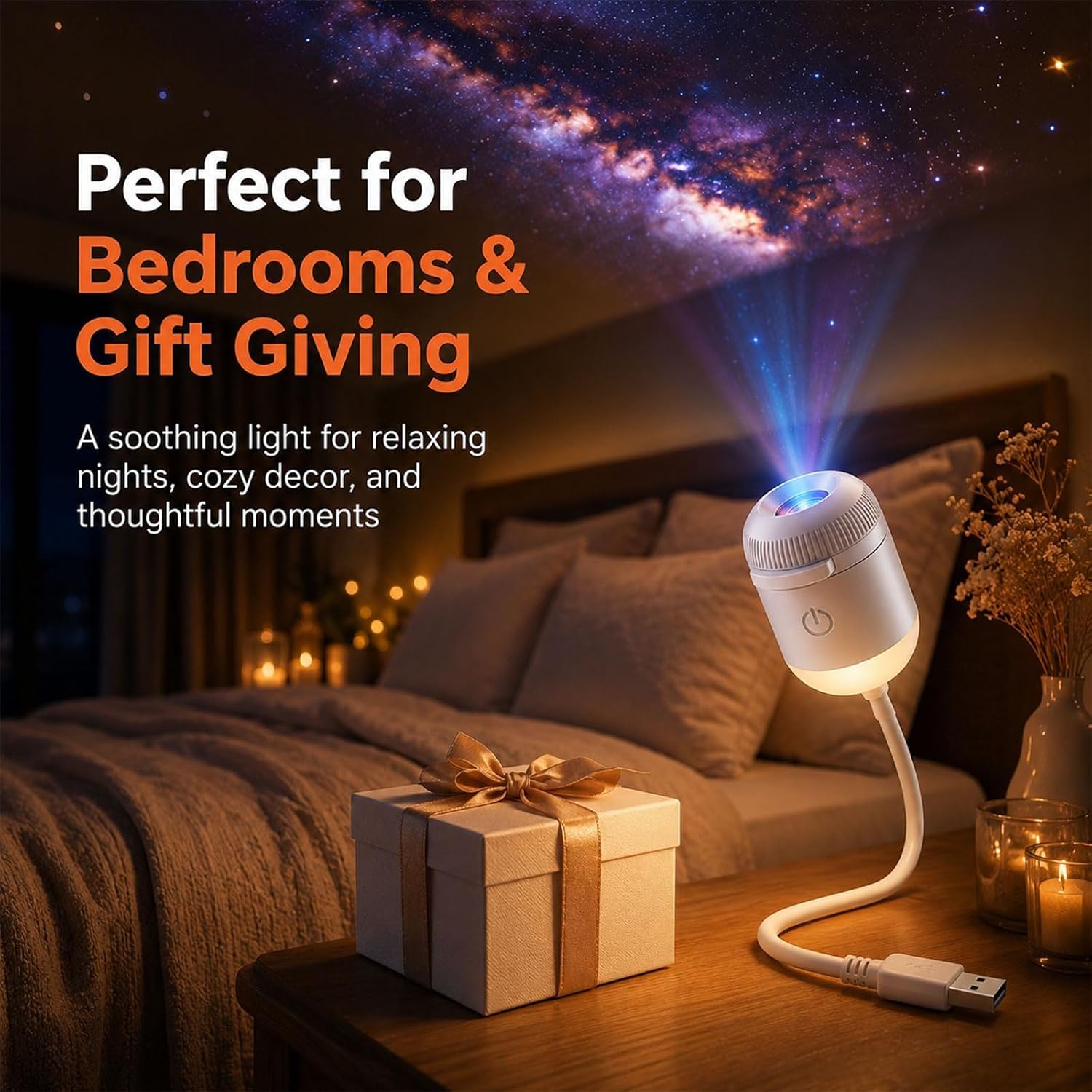 Galaxy Starry Night Light Proj - đánh giá và giá Mini Projector Portable