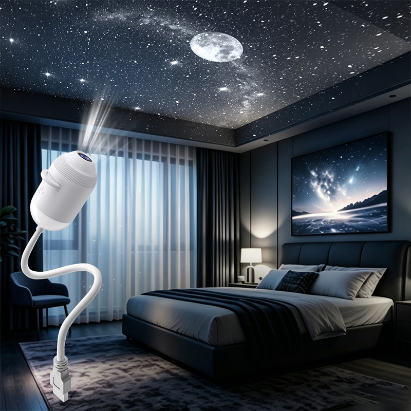 Galaxy Starry Night Light Proj - đánh giá và giá Mini Projector Portable