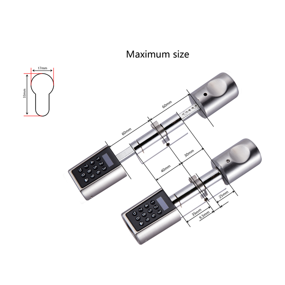 New L6PCB Smart Locks Home Sec - đánh giá và giá Electronics Home Gadgets