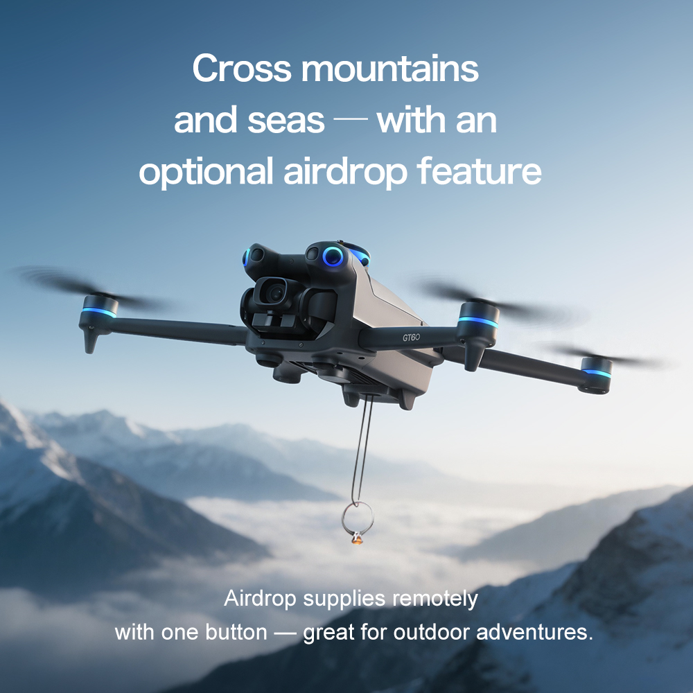 NEW GT60 Mini Drone Dual Camer - đánh giá và giá Unique Electronics Gadgets
