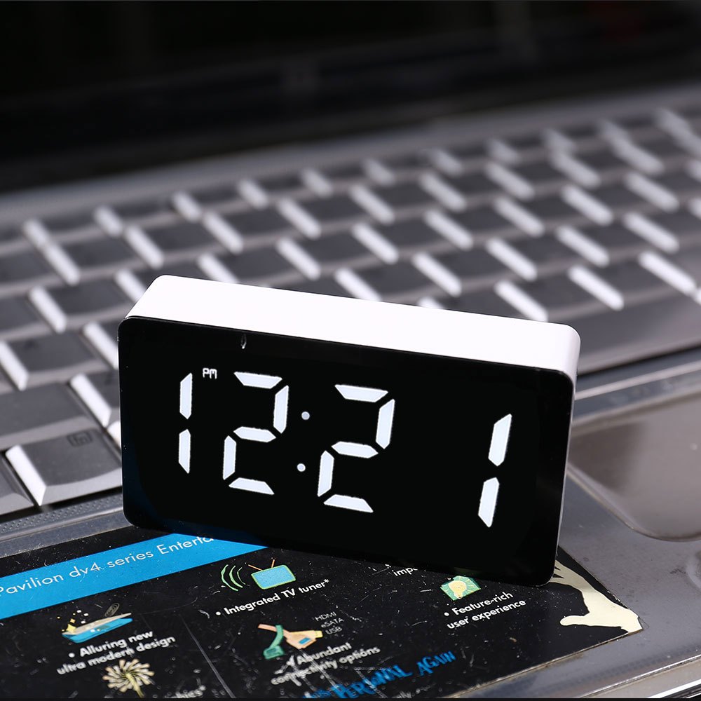 LED Electronic Watch Mirror Al - đánh giá và giá Electronic Gadgets For Home