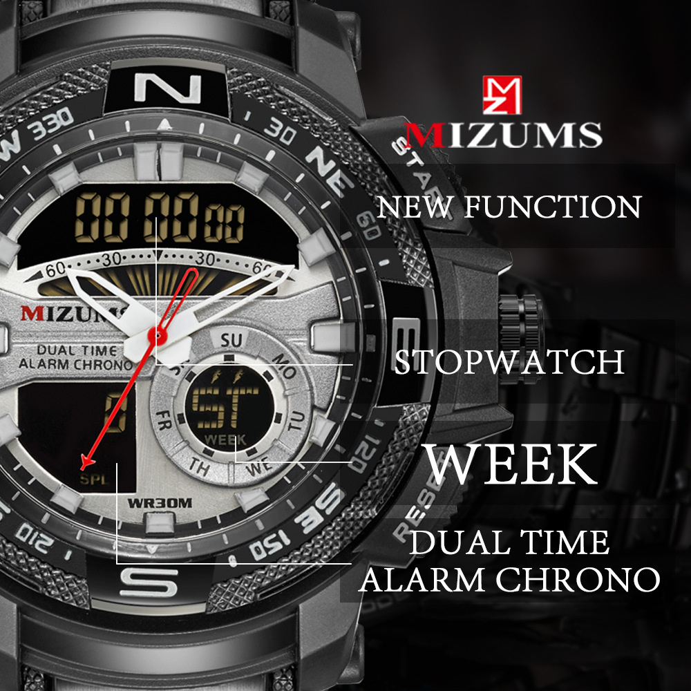New Digital Watch for Men Top  - đánh giá và giá Electronics Gadgets For Men