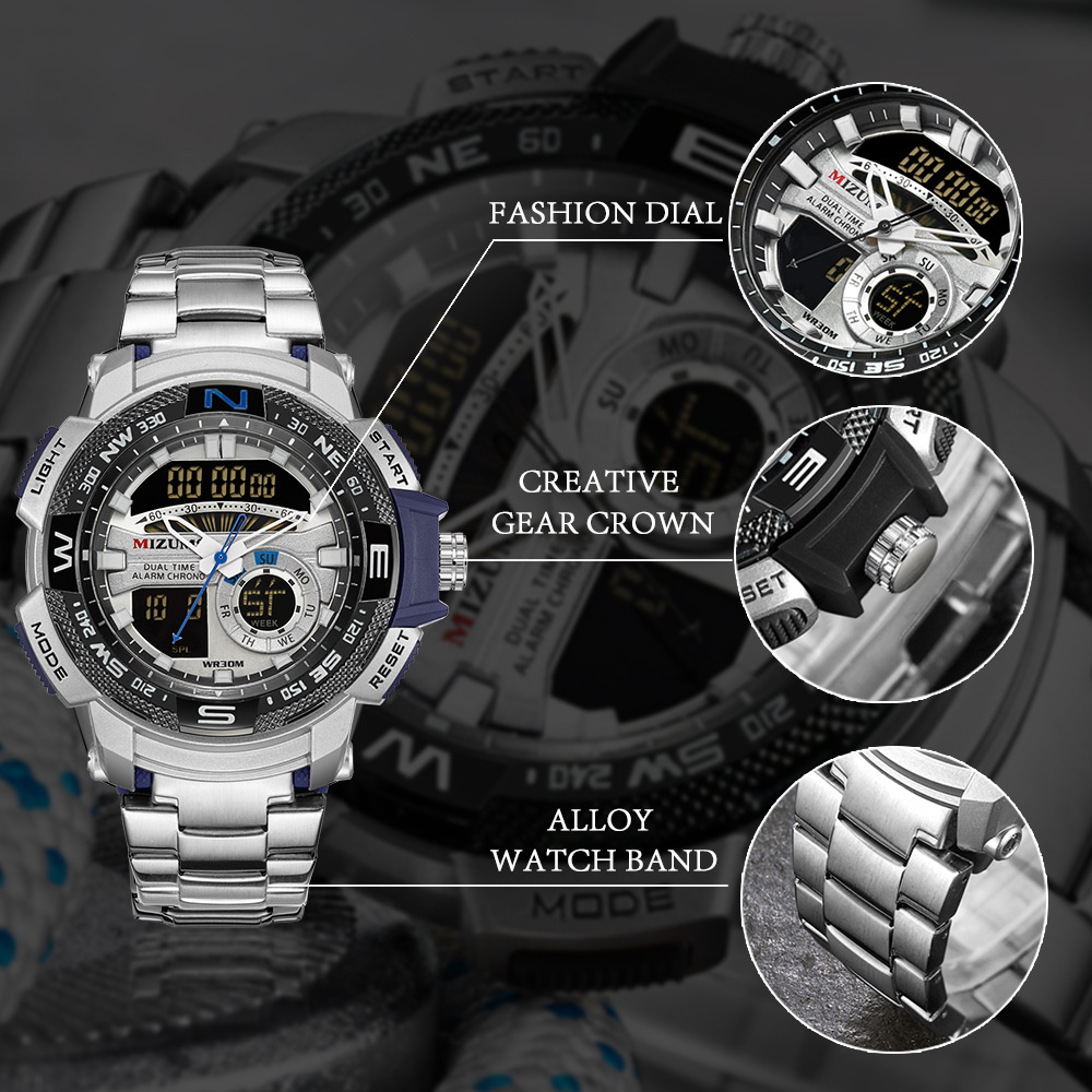 New Digital Watch for Men Top  - đánh giá và giá Electronics Gadgets For Men