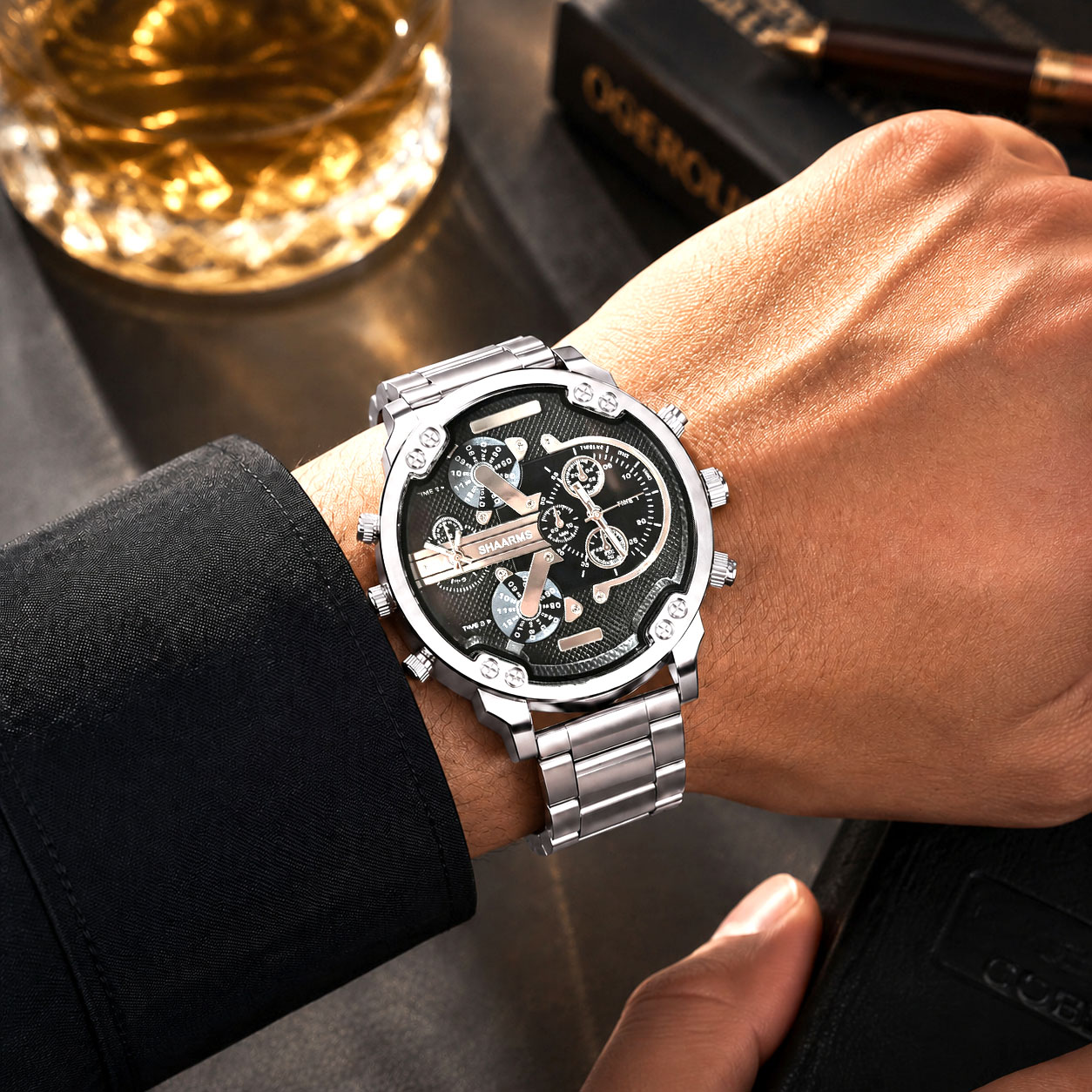 A silver casual business men's - đánh giá và giá Electronics Gadgets For Men