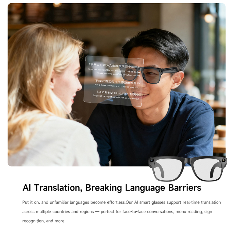 4K UHD Smart Translation Glass - đánh giá và giá Smart Glasses Ar