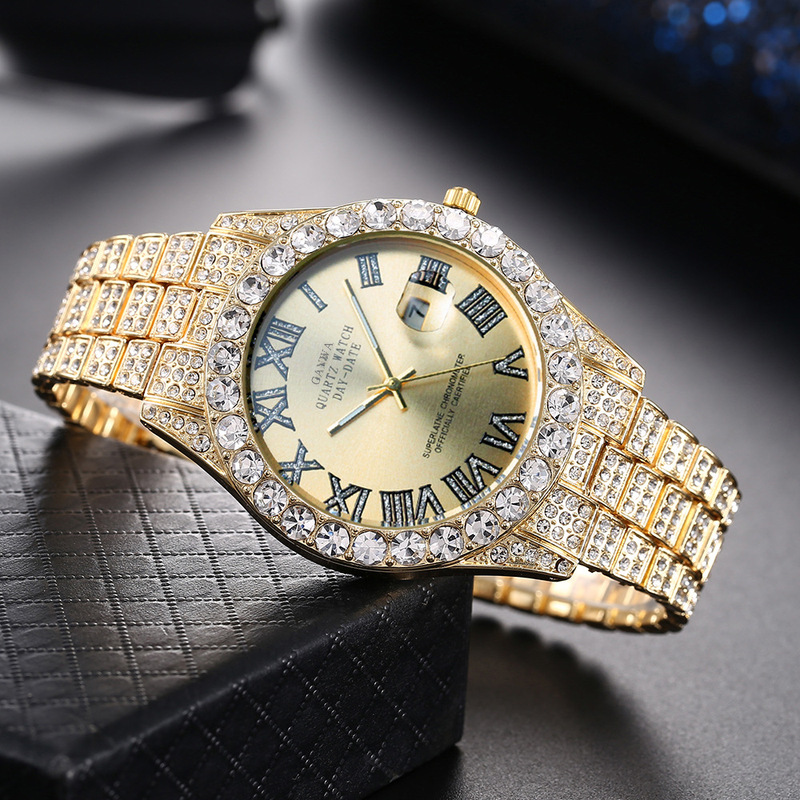 Men Quartz Watch Luxury Steel  - đánh giá và giá Electronics Gadgets For Men