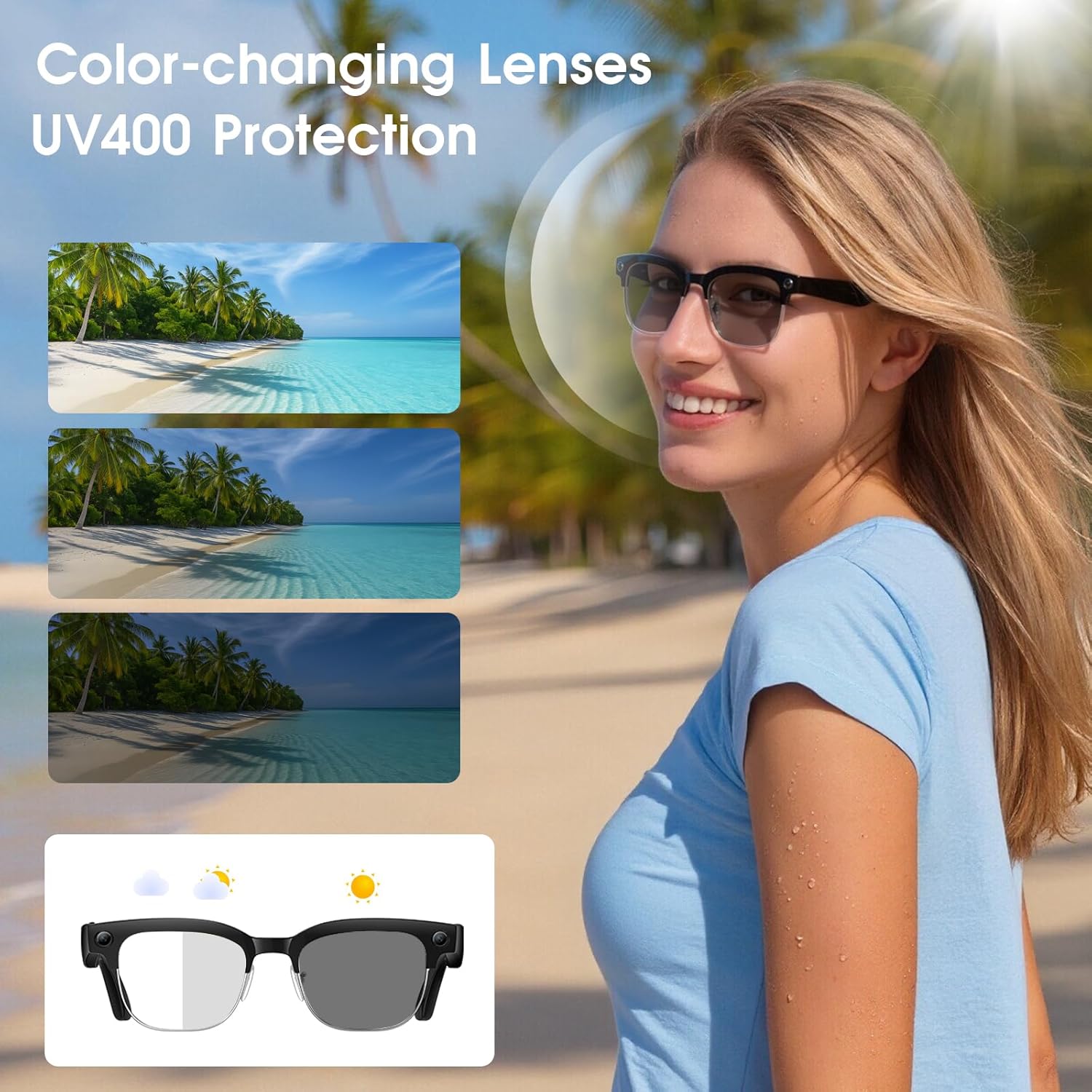 2026 New 4K HD 800W Camera Sma - đánh giá và giá Smart Glasses Ar