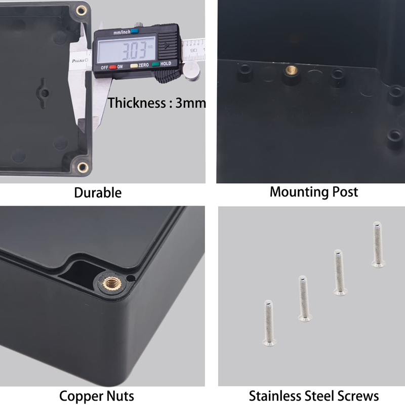Waterproof Junction Box ABS Pl - đánh giá và giá Unique Electronics Gadgets